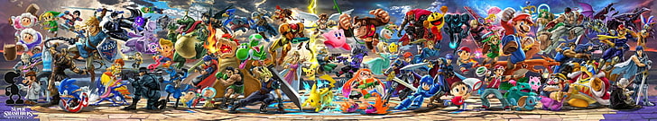 Smash Ultimate Tier List, dr mario, shulk xenoblade, donkey kong, multi colored Free HD Wallpaper