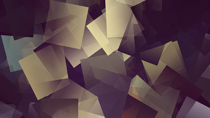 square, gradient, linux, cube Free HD Wallpaper
