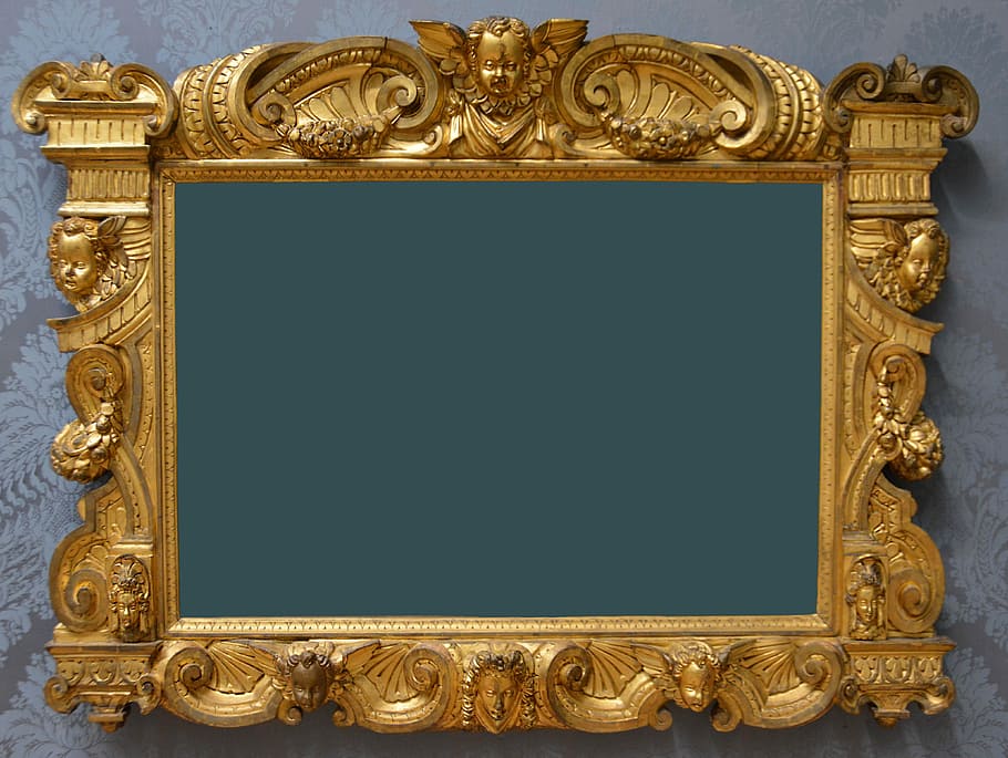 vintage, wooden, wood frame, blank Free HD Wallpaper