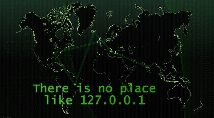 World Map Wall Decor, web, computers, connection, hacked Free HD Wallpaper