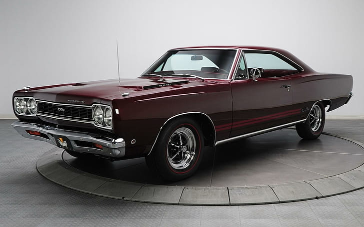 1968 GTX Green, gtx, plymouth,, muscle, burgundy,