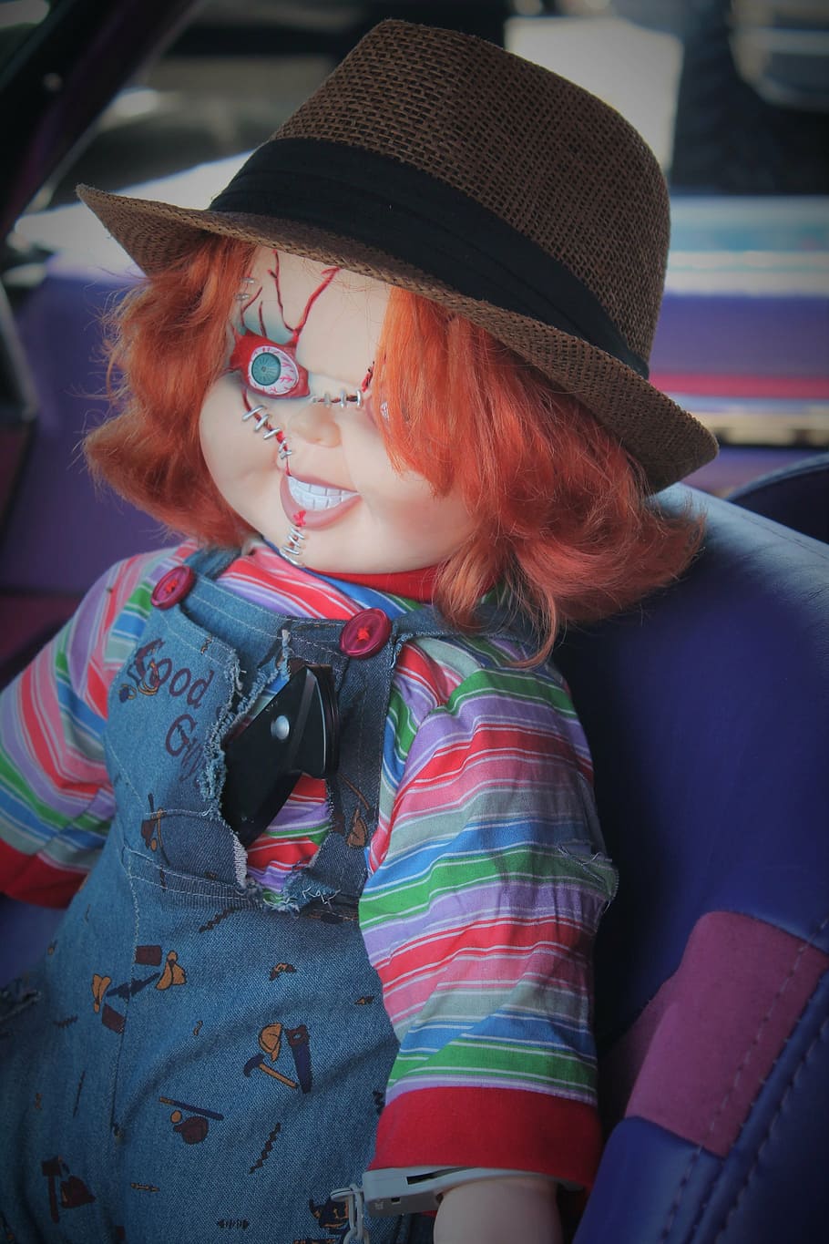 Chucky Free, mad, halloween costume, possessed doll, mythical creature Free HD Wallpaper