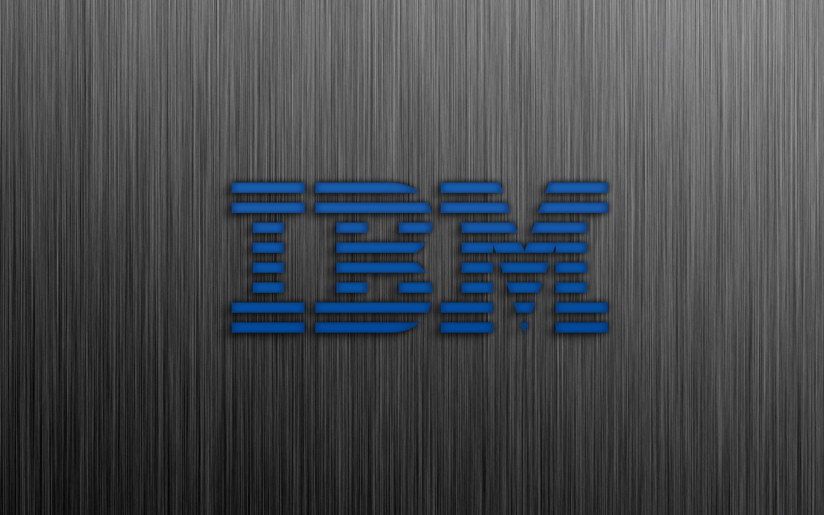 Dark, ibm, blue, metal, technology