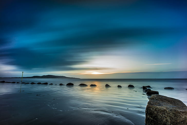 dawn, clontarf, long exposure, voigtlander Free HD Wallpaper