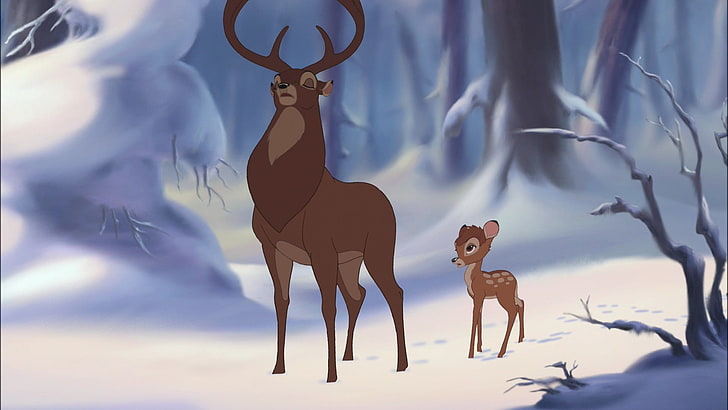 Disney Bambi DVD, outdoors, art and craft, representation, group of animals Free HD Wallpaper