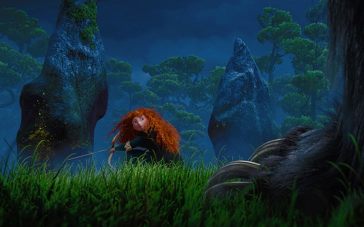 Disney Brave Merida Costume, merida, animals in the wild, scenics  nature, nature Free HD Wallpaper