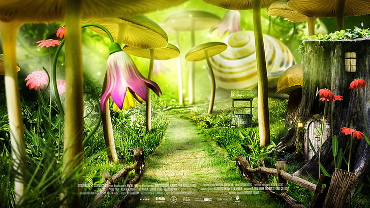 Fairy Tale Forest Cartoon, fairytale, forest, movie, cartoon Free HD Wallpaper