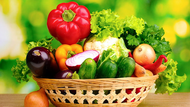 Fruits and Vegetables Diet, snack, lunch, health, ripe Free HD Wallpaper