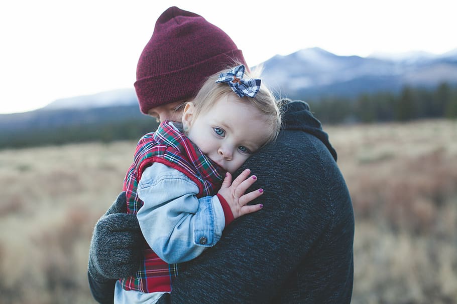 High Resolution Child, innocence, clothing, daughter, father