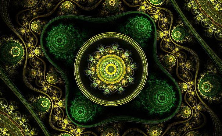 Irish Celtic Clover Art, flower, apophysis, craft, religion Free HD Wallpaper