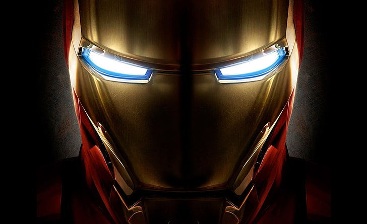 Iron Man 2 Helmet, electric lamp, light, electric light, man Free HD Wallpaper