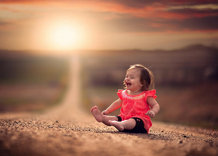 Jake Olson Presets, baby, Baby, girl, laughter Free HD Wallpaper