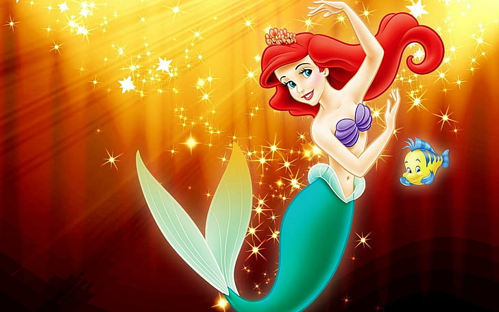 Little Mermaid New Movie, fairytale, cartoon, ariel, mermaid Free HD Wallpaper