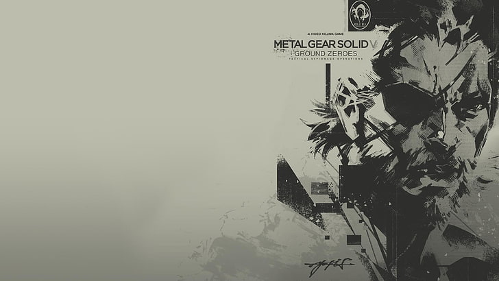 Metal Gear Solid Windows, ink, wall  building feature, big boss, paint