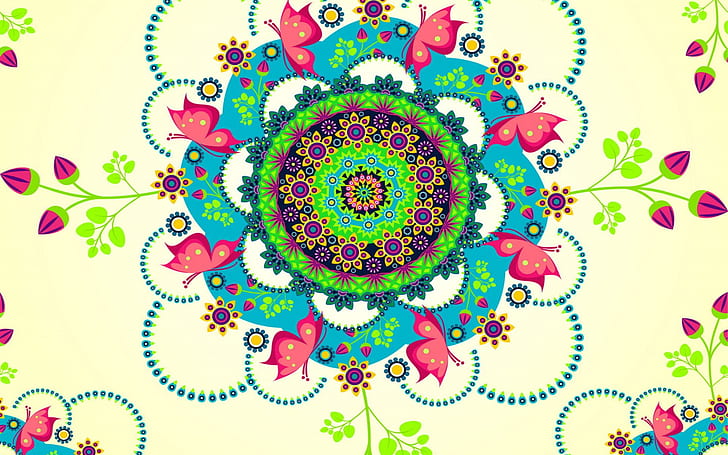 Modern Mandala Art, artistic, mandala, pattern