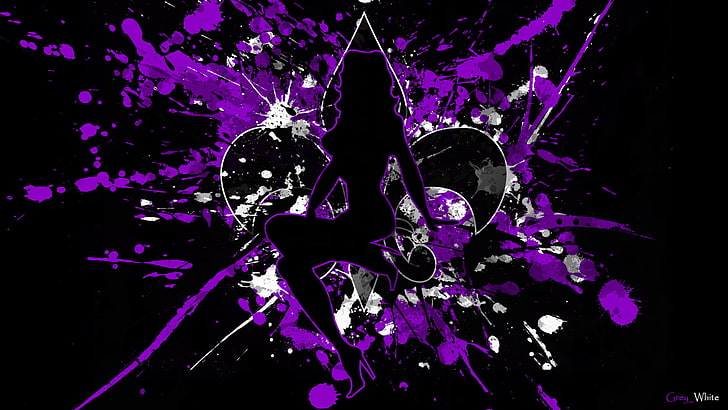 Saints Row PS5, design, nature, vector, purple