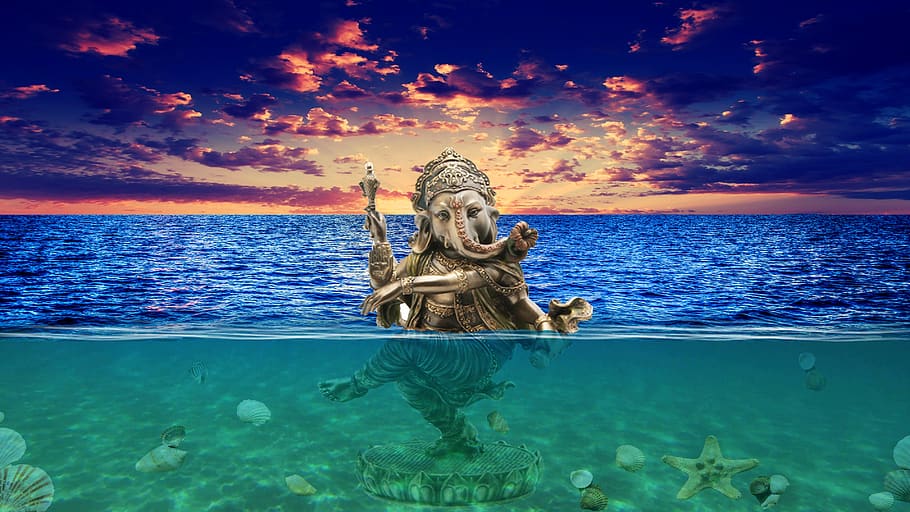 Shiv Ganesh, photo manipulation ideas, photo manipulations, no people, creative images