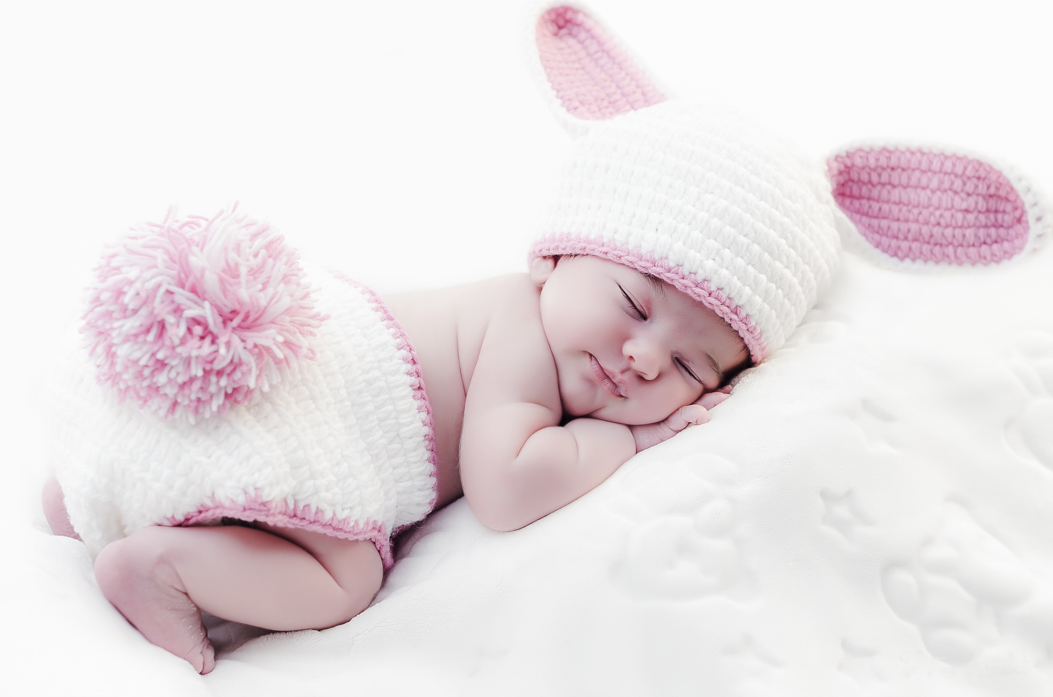 Sleeping Angel Baby Girl, girl, baby, sleep, baby girl