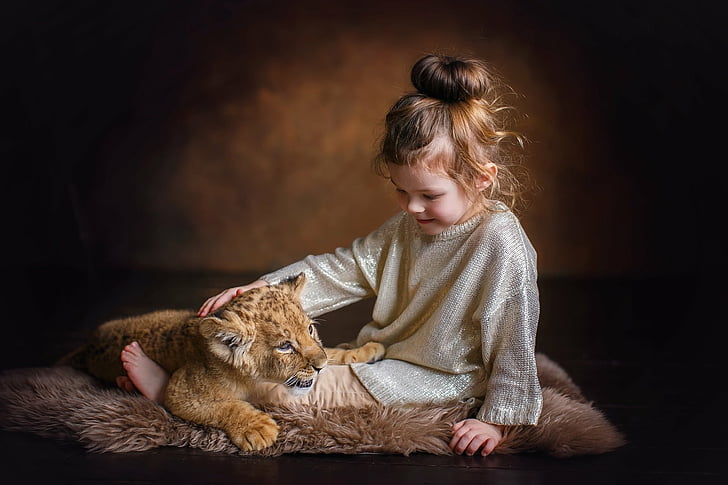 Snow Leopard, cute, photography, cub, little girl