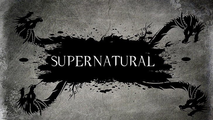 Supernatural, halloween, design, illustration, grunge Free HD Wallpaper