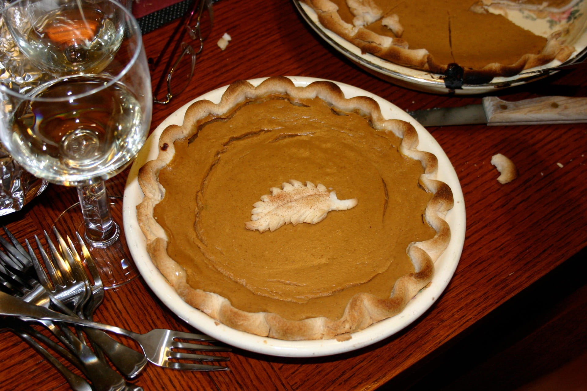 Sweet Pumpkin Pie, season, eating utensil, readytoeat, indoors