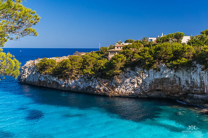 The Balearic Islands, vacations, idyllic, landscape, cala llombards