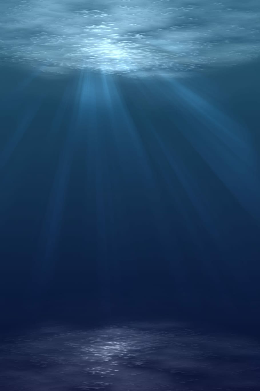 Under Deep Ocean, reflection, scene, clean, sky Free HD Wallpaper