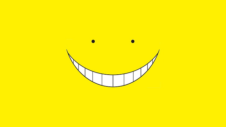 Anime with Teachers, face, smiling, human representation, yellow