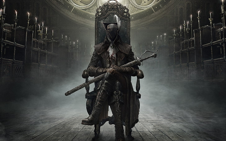 Bloodborne 2, government, history, gun, no people Free HD Wallpaper