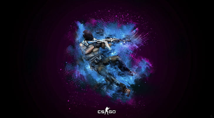 Cool CS:GO Skins, imagine, weapon, games, videogame Free HD Wallpaper