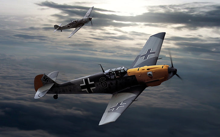 F4U Corsair Fighter, mode of transportation, on the move, sky, germany Free HD Wallpaper