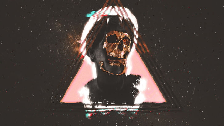 Gloomy Aesthetic, creativity, motion, skull, auto post production filter