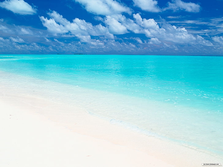 High Definition Beach, art, oceans, maldives, nature Free HD Wallpaper