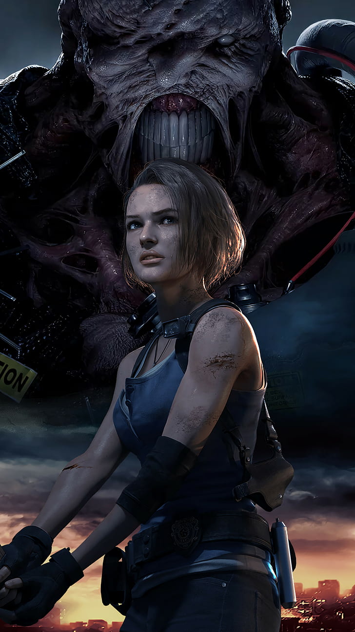 Jill Valentine Resident Evil 4, resident evil, resident evil 3, video game girls, resident evil 3 remake Free HD Wallpaper