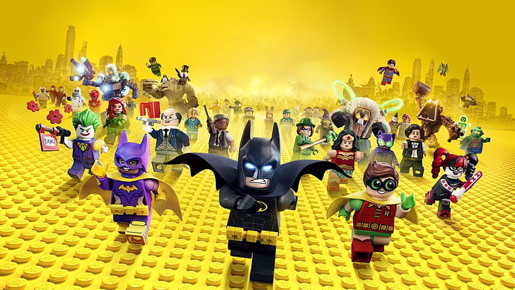 Lego Batman Movie 2, dc comics, poison ivy, robin dc comics, mayor mccaskill Free HD Wallpaper