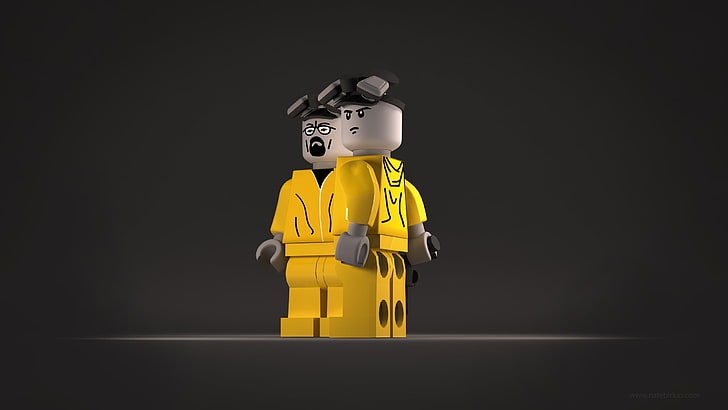 Lego Breaking Bad Characters, robot, childhood, yellow, safety Free HD Wallpaper