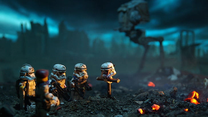 LEGO Star Wars 75254, stormtroopers, star, wars, lego Free HD Wallpaper