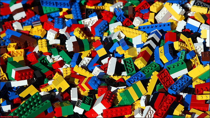 LEGO Wall Decor, indoors, day, closeup, no people Free HD Wallpaper