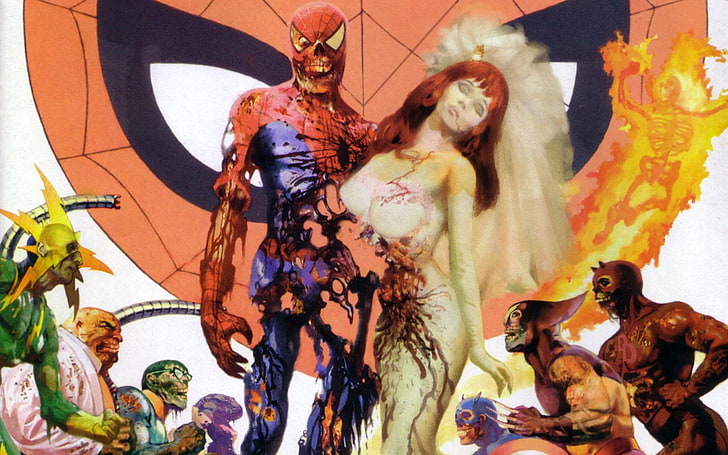 marvel zombies, comics Free HD Wallpaper