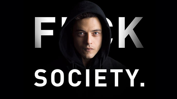 Mr. Robot Hack, one person, hacker, indoors, anonymous Free HD Wallpaper