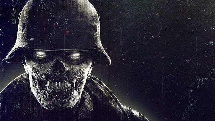 nazi, video games, zombies Free HD Wallpaper