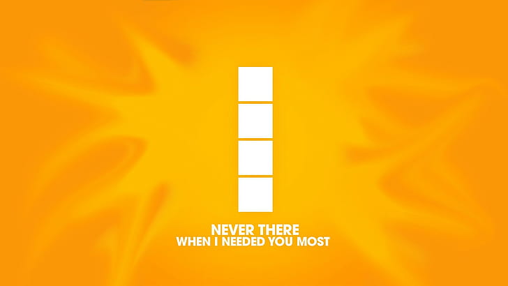 orange, there, tetris, never Free HD Wallpaper