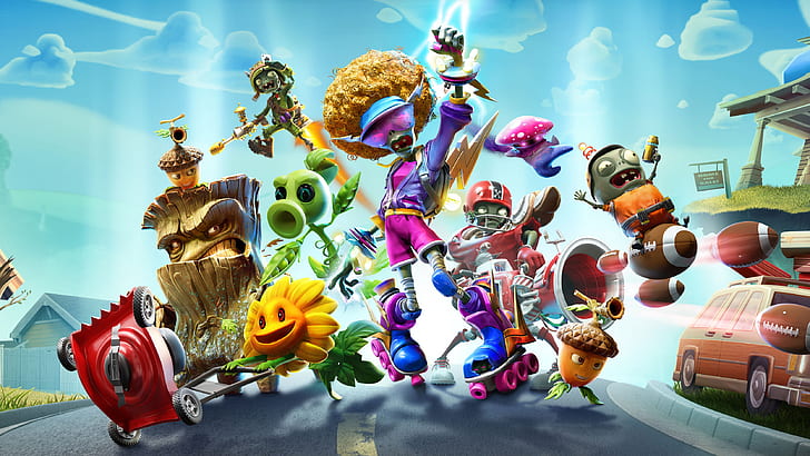 Pics, video game, plants vs zombies Free HD Wallpaper