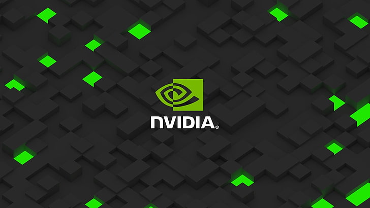 Red NVIDIA, indoors, nvidia, closeup, capital letter