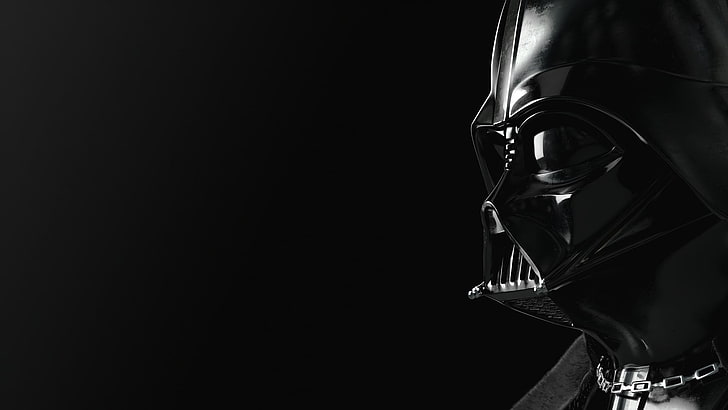 Star Wars Darth Vader, vader, studio shot, black background, human representation Free HD Wallpaper