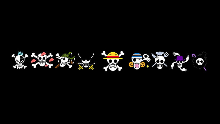 Straw Hat Pirates Logo, music, night, no people, cut out Free HD Wallpaper