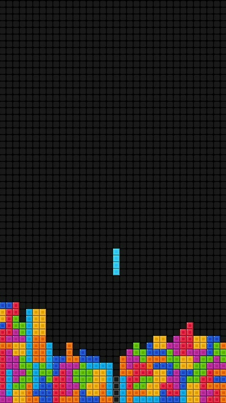 Tetris Puzzle, shape, tetris, abstract, chart Free HD Wallpaper