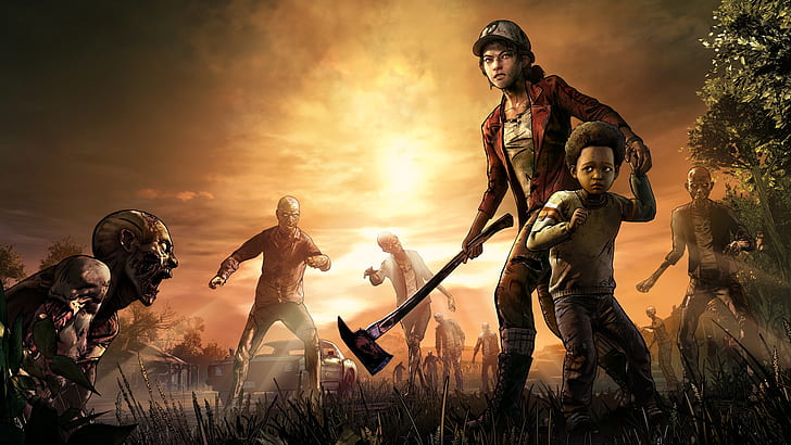 the situation, the walking dead the final season, clementine, survivors Free HD Wallpaper