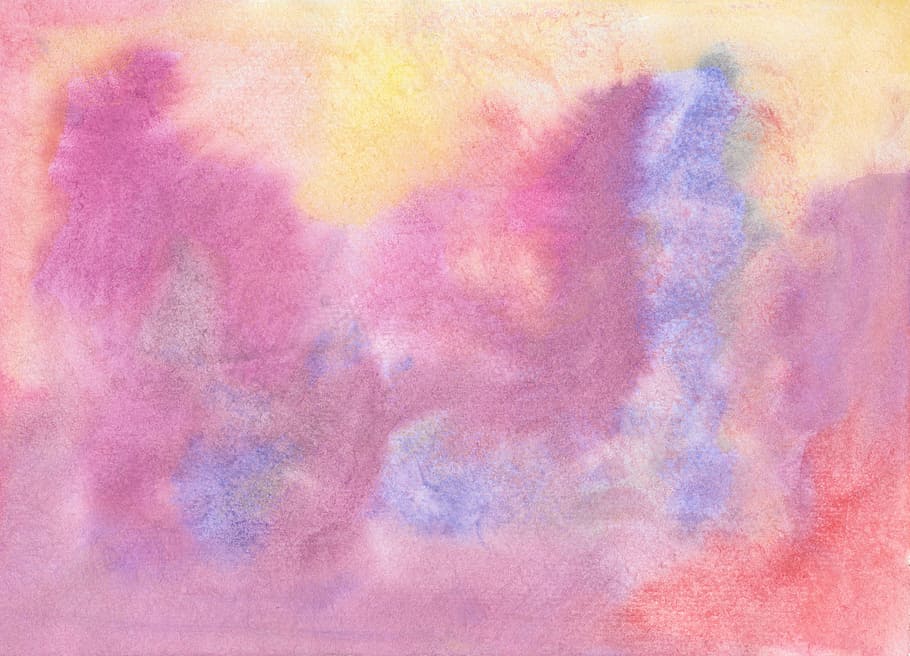 watercolor paints, watercolour, texture, pink color