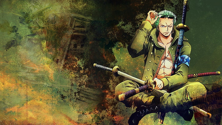 Zoro HD, holding, protection, conflict, clothing Free HD Wallpaper